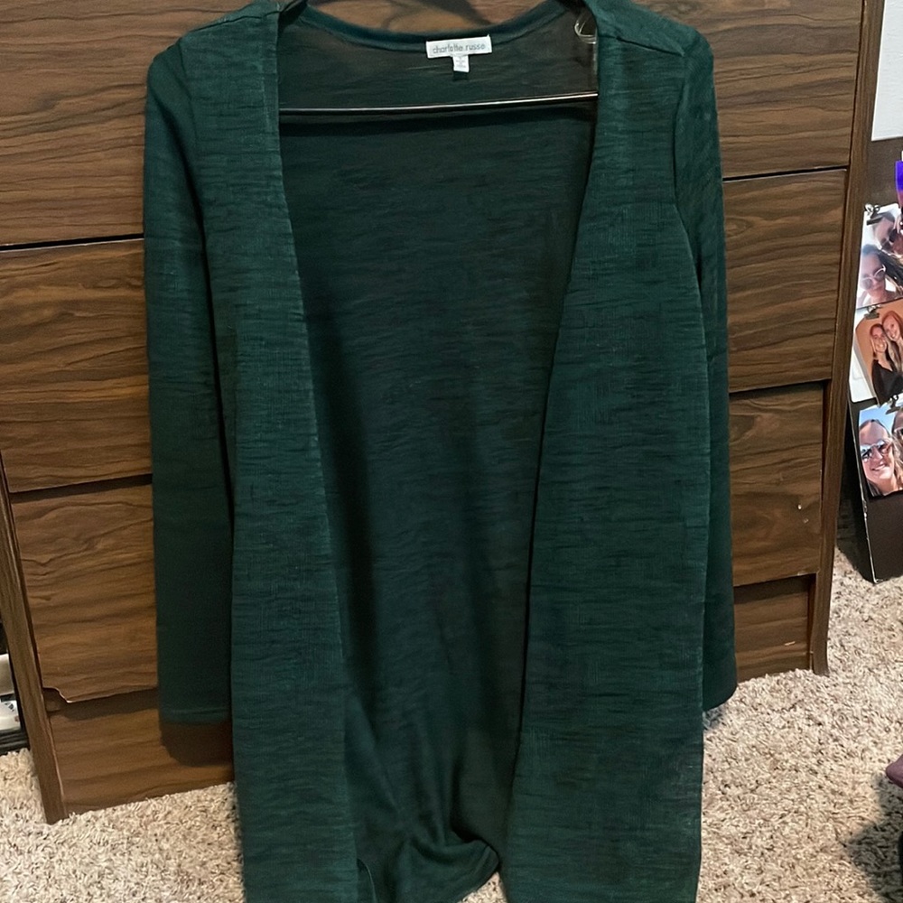 Charlotte rouses green cardigan